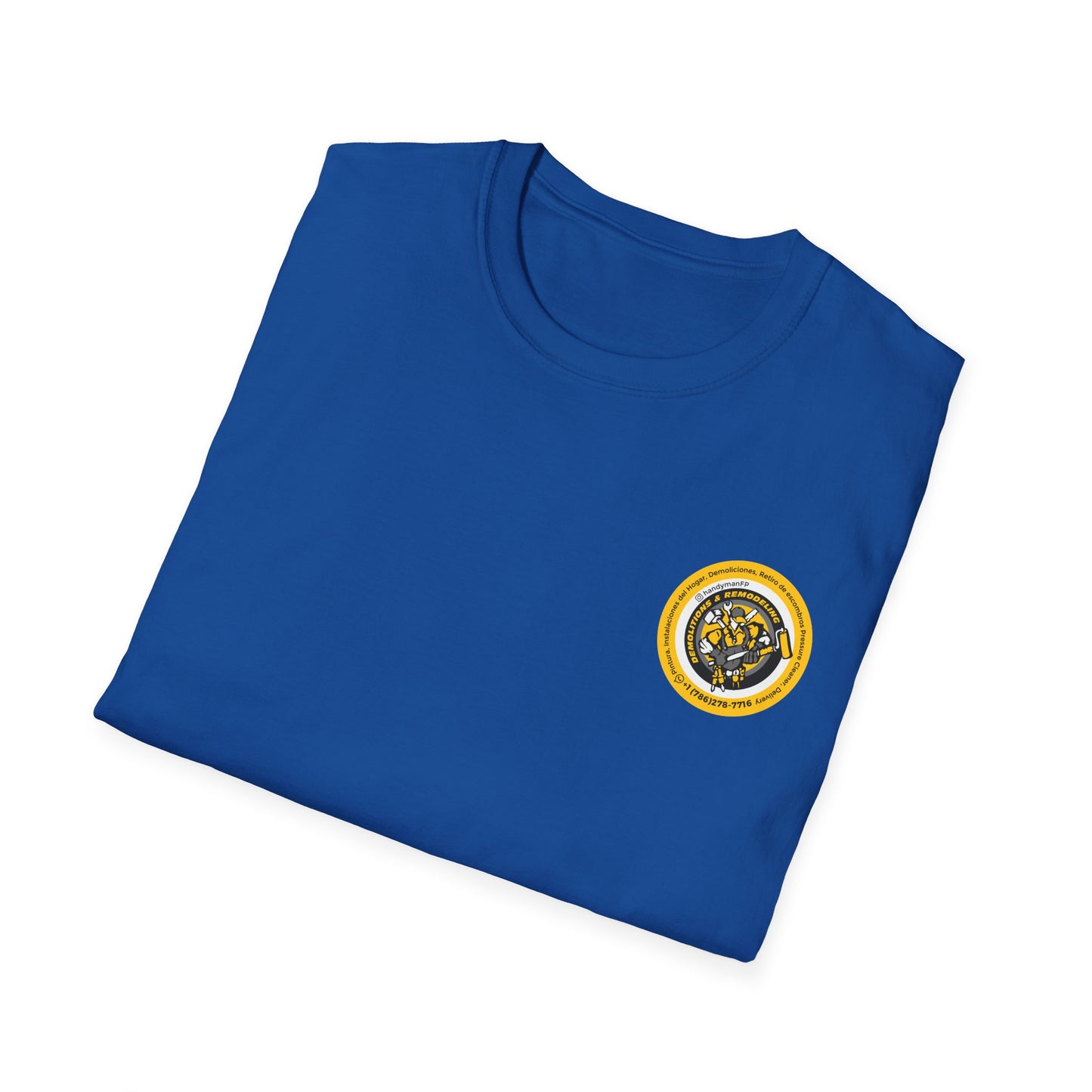 Vintage-Inspired Unisex T-Shirt -Handy Man Logo Special