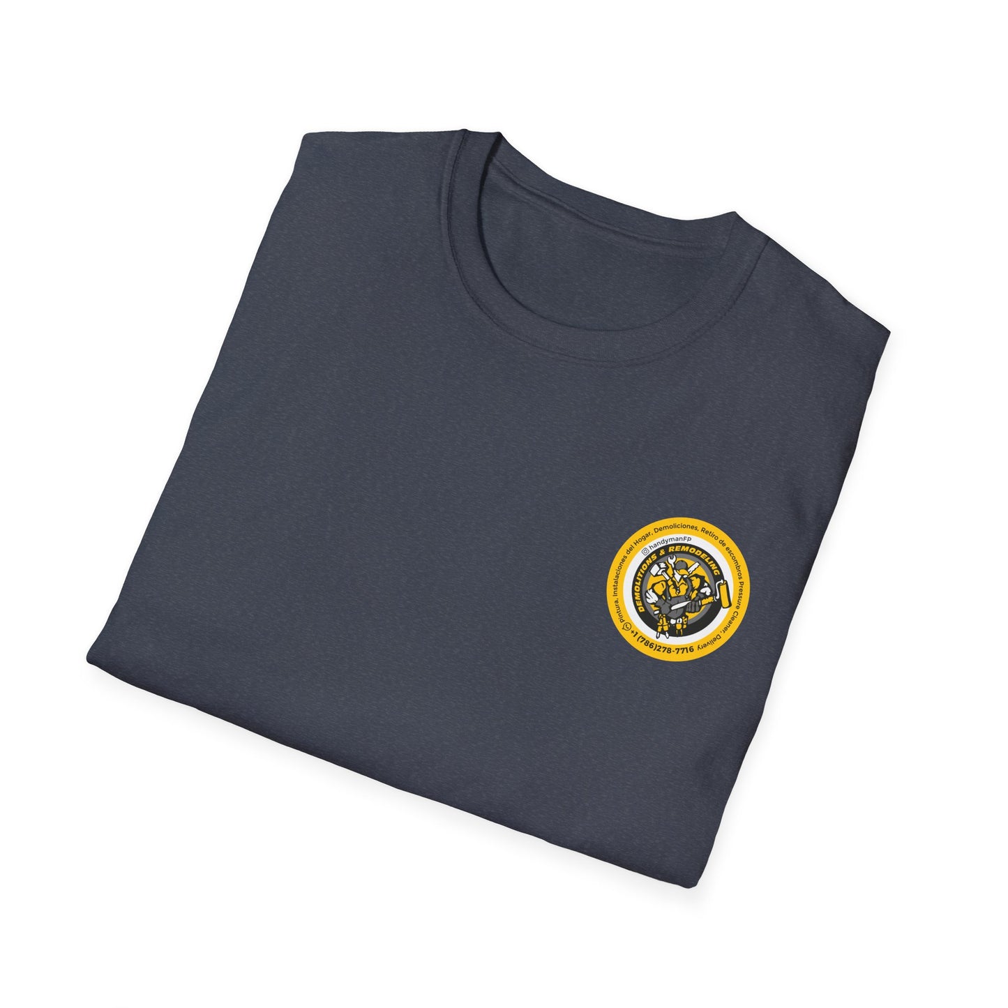 Vintage-Inspired Unisex T-Shirt -Handy Man Logo Special