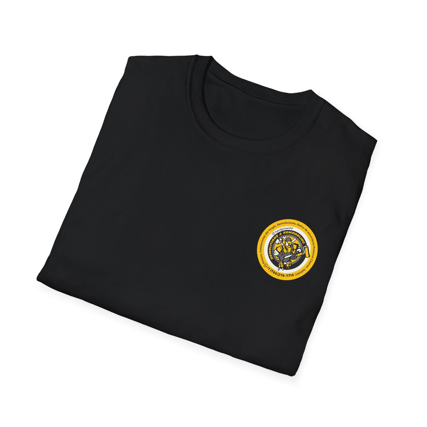 Vintage-Inspired Unisex T-Shirt -Handy Man Logo Special