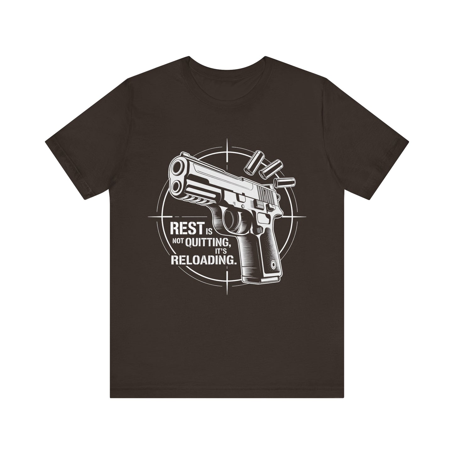 Reload Mode Tee – Rest Is Not Quitting | Mindset Collection