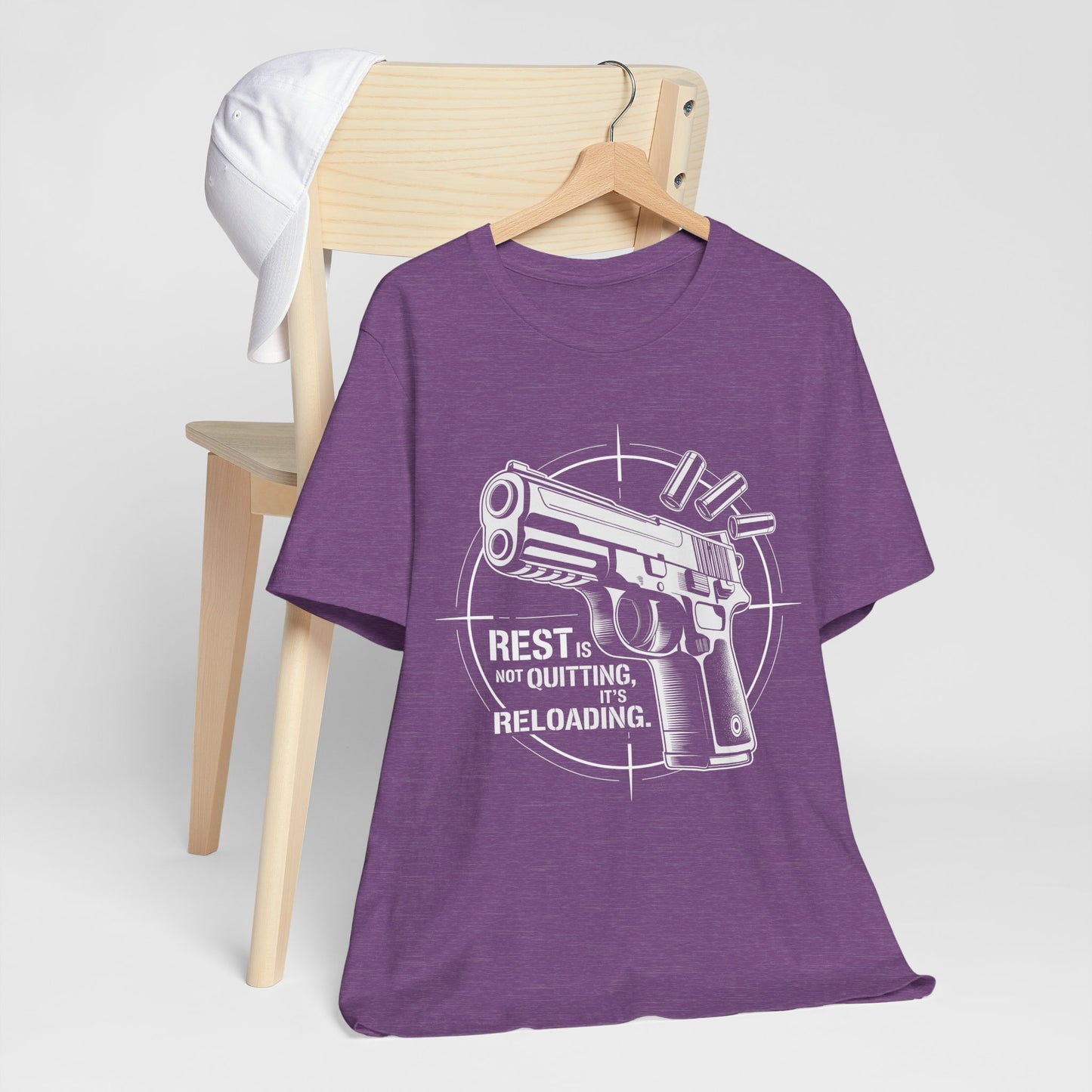 Reload Mode Tee – Rest Is Not Quitting | Mindset Collection