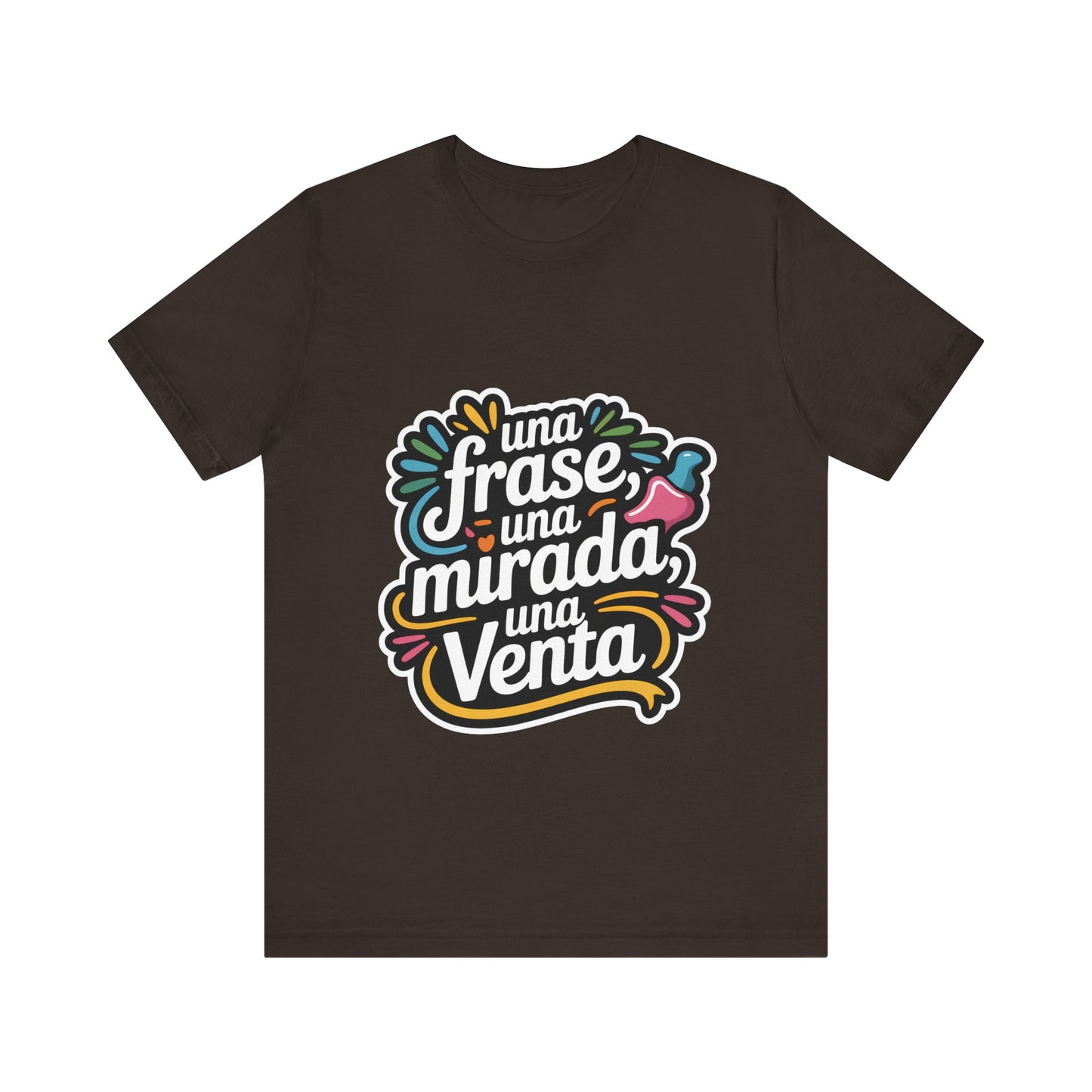 The Power Phrase Tee – One Look, One Sale.