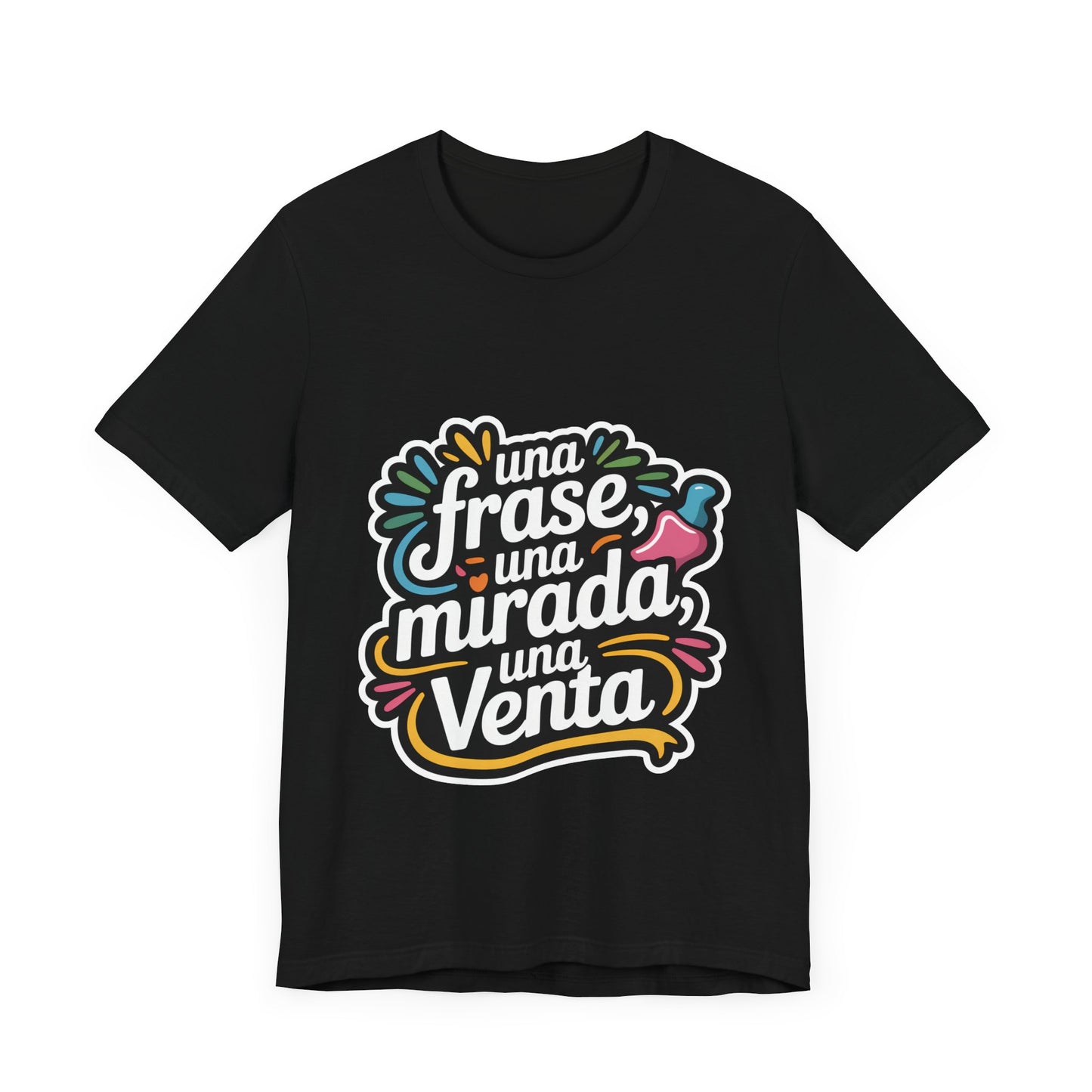The Power Phrase Tee – One Look, One Sale.