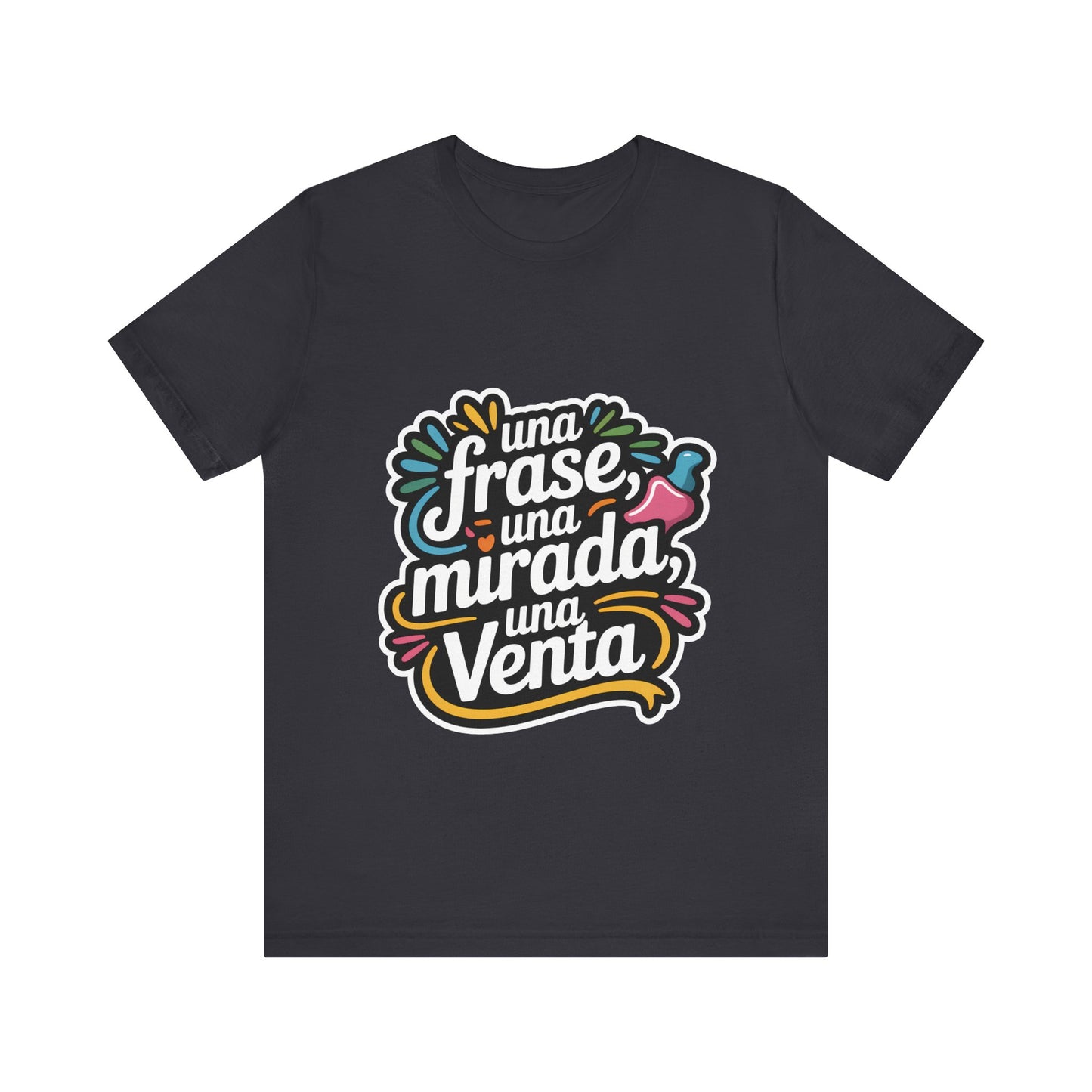 The Power Phrase Tee – One Look, One Sale.