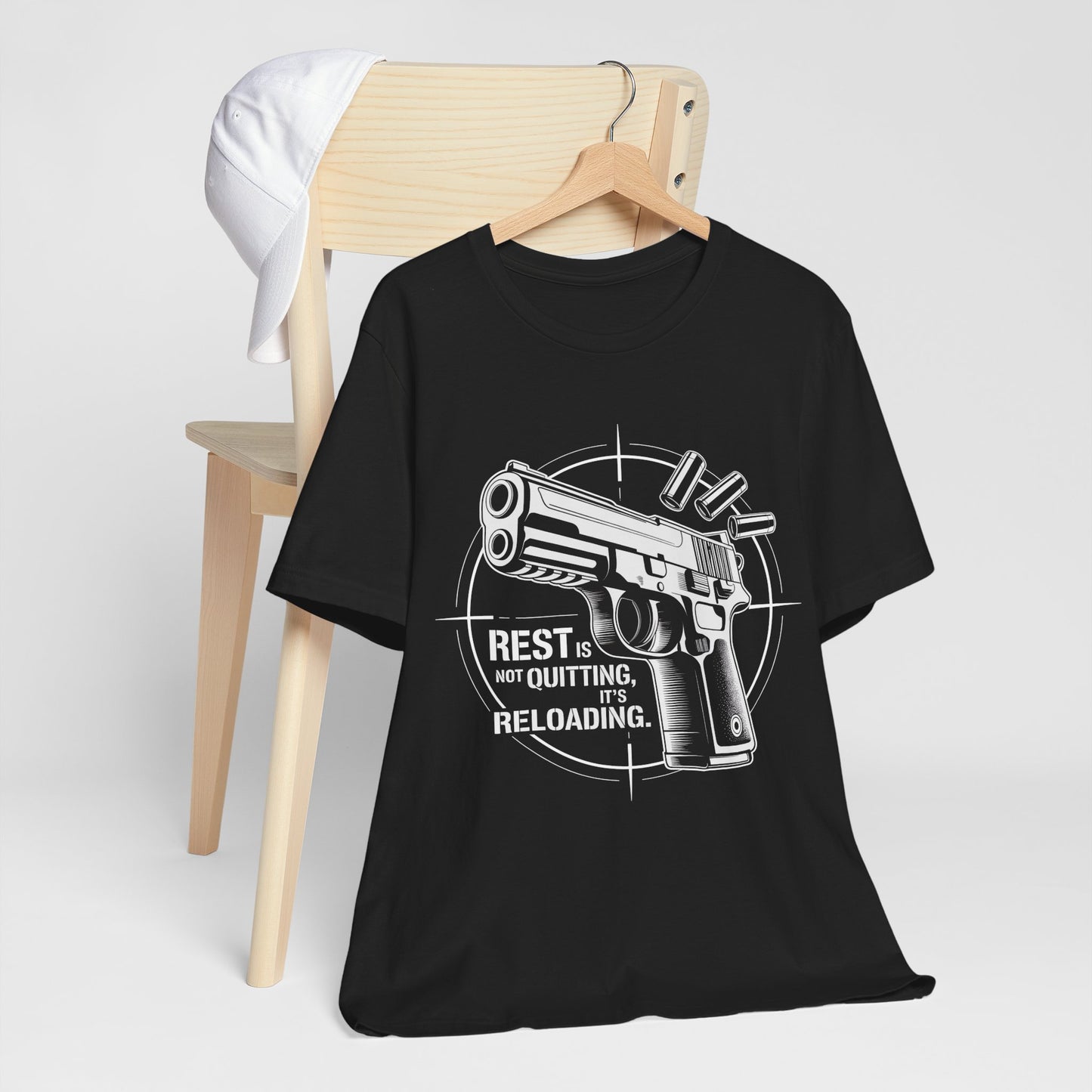 Reload Mode Tee – Rest Is Not Quitting | Mindset Collection