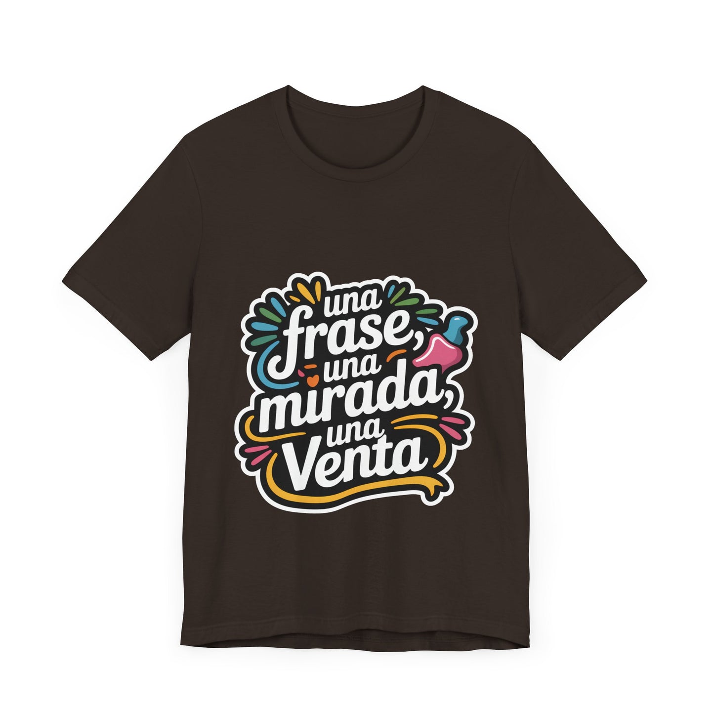 The Power Phrase Tee – One Look, One Sale.