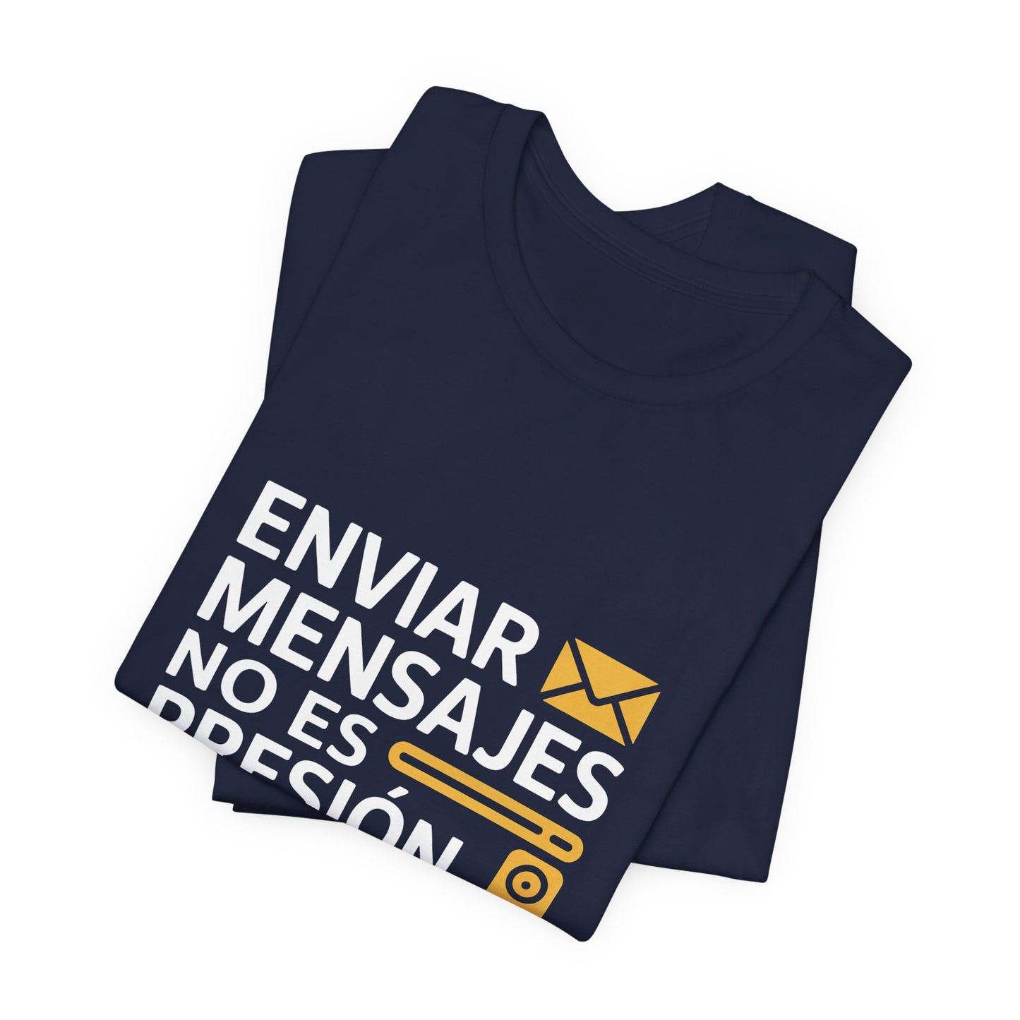 Sending Messages Isn’t Pressure — It’s Presence. Tee | Marketing Quote Shirt