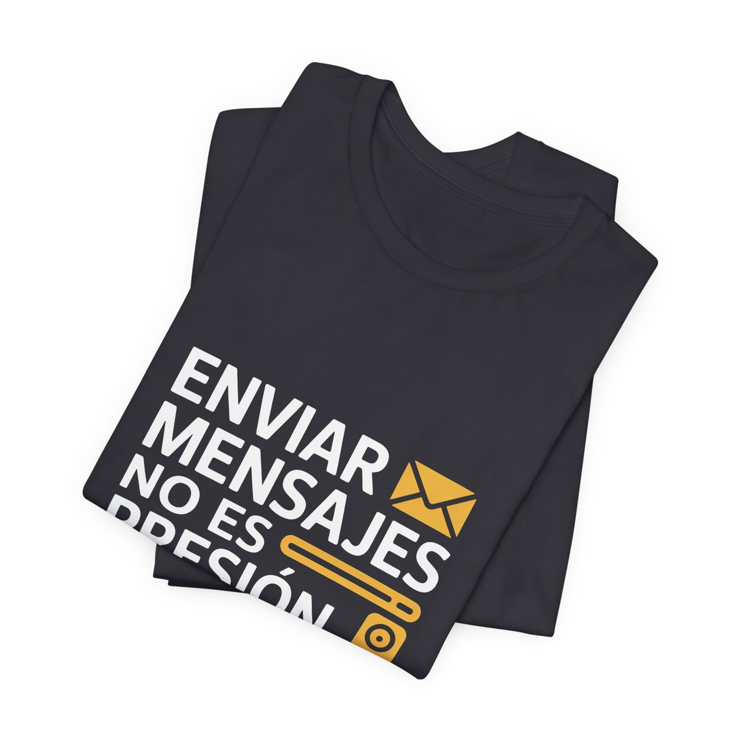 Sending Messages Isn’t Pressure — It’s Presence. Tee | Marketing Quote Shirt