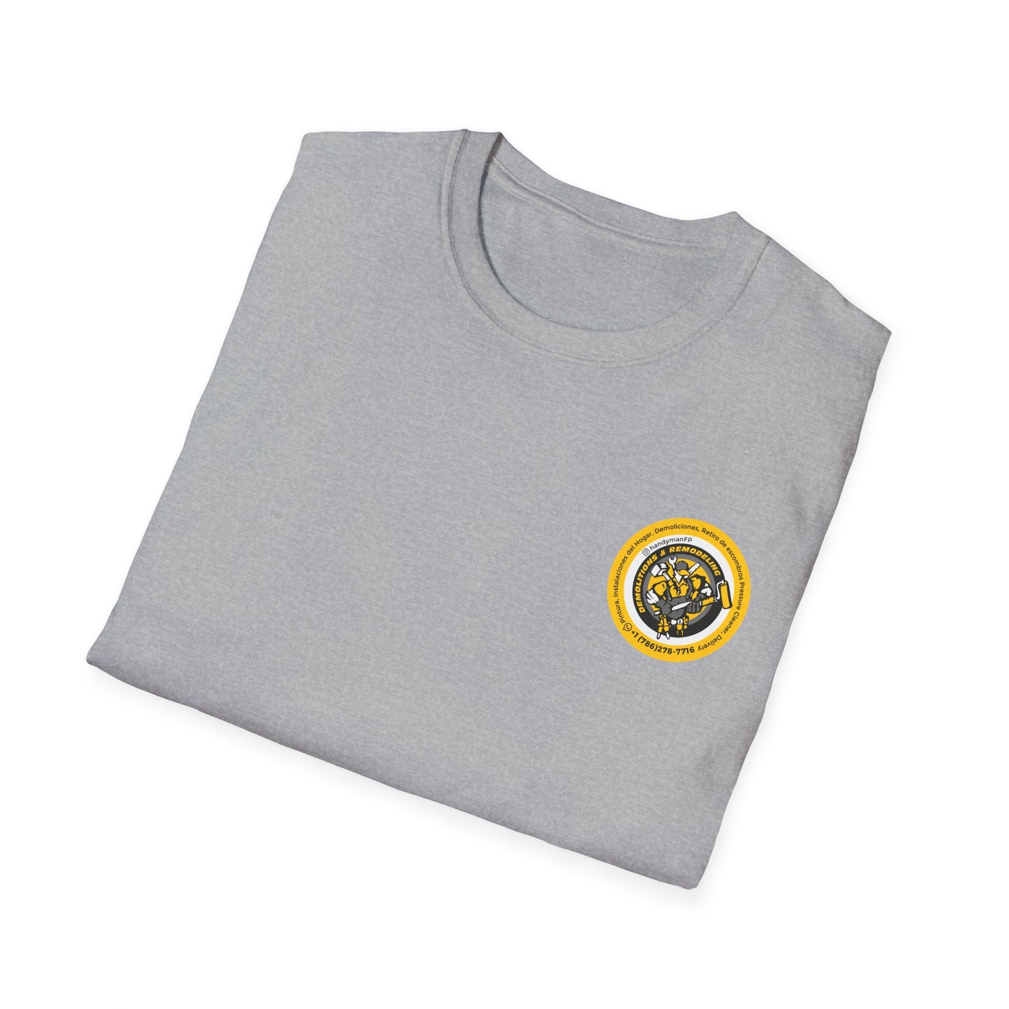 Vintage-Inspired Unisex T-Shirt -Handy Man Logo Special