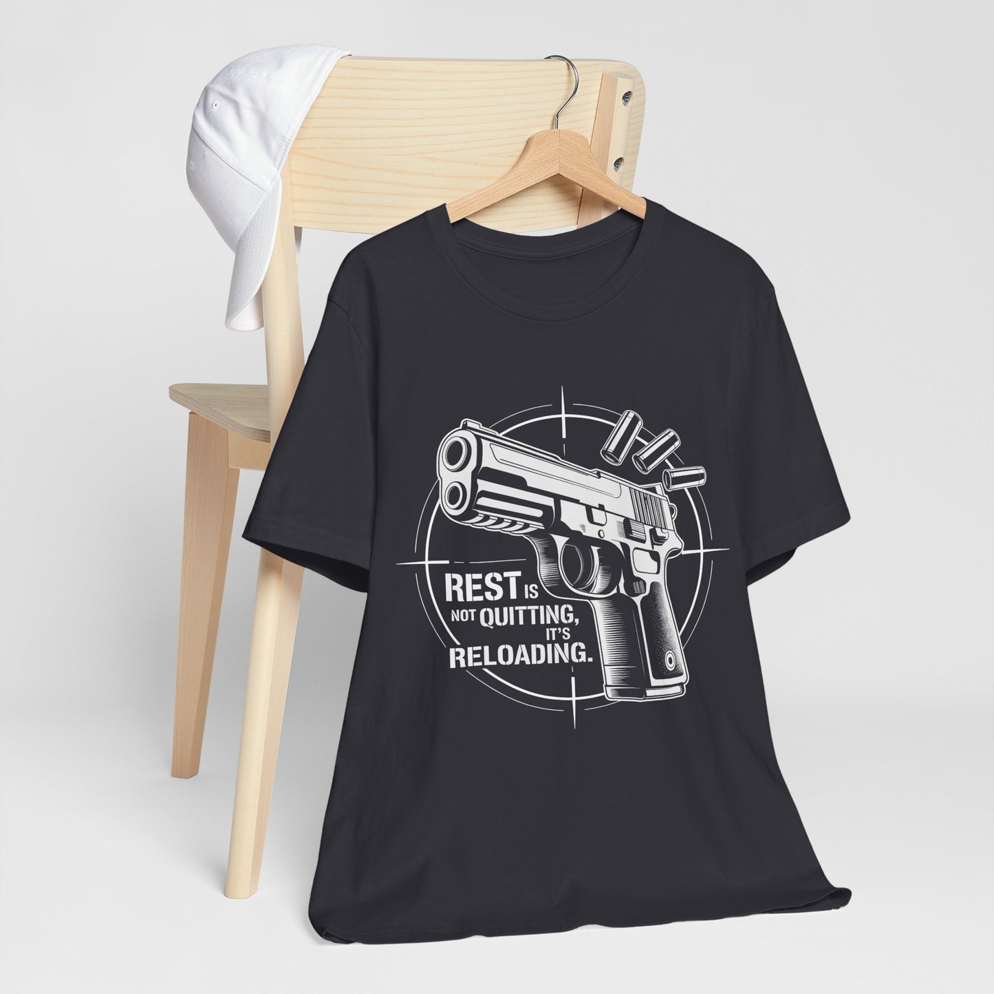 Reload Mode Tee – Rest Is Not Quitting | Mindset Collection