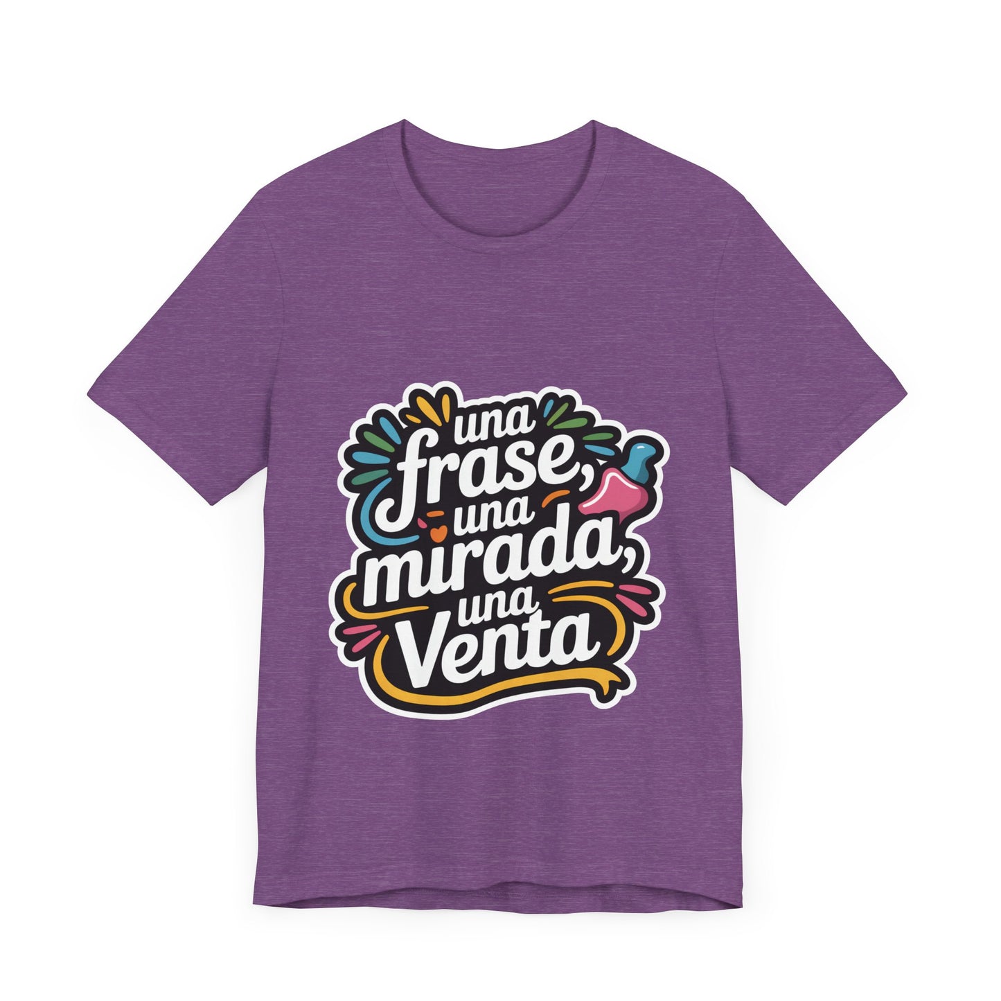 The Power Phrase Tee – One Look, One Sale.