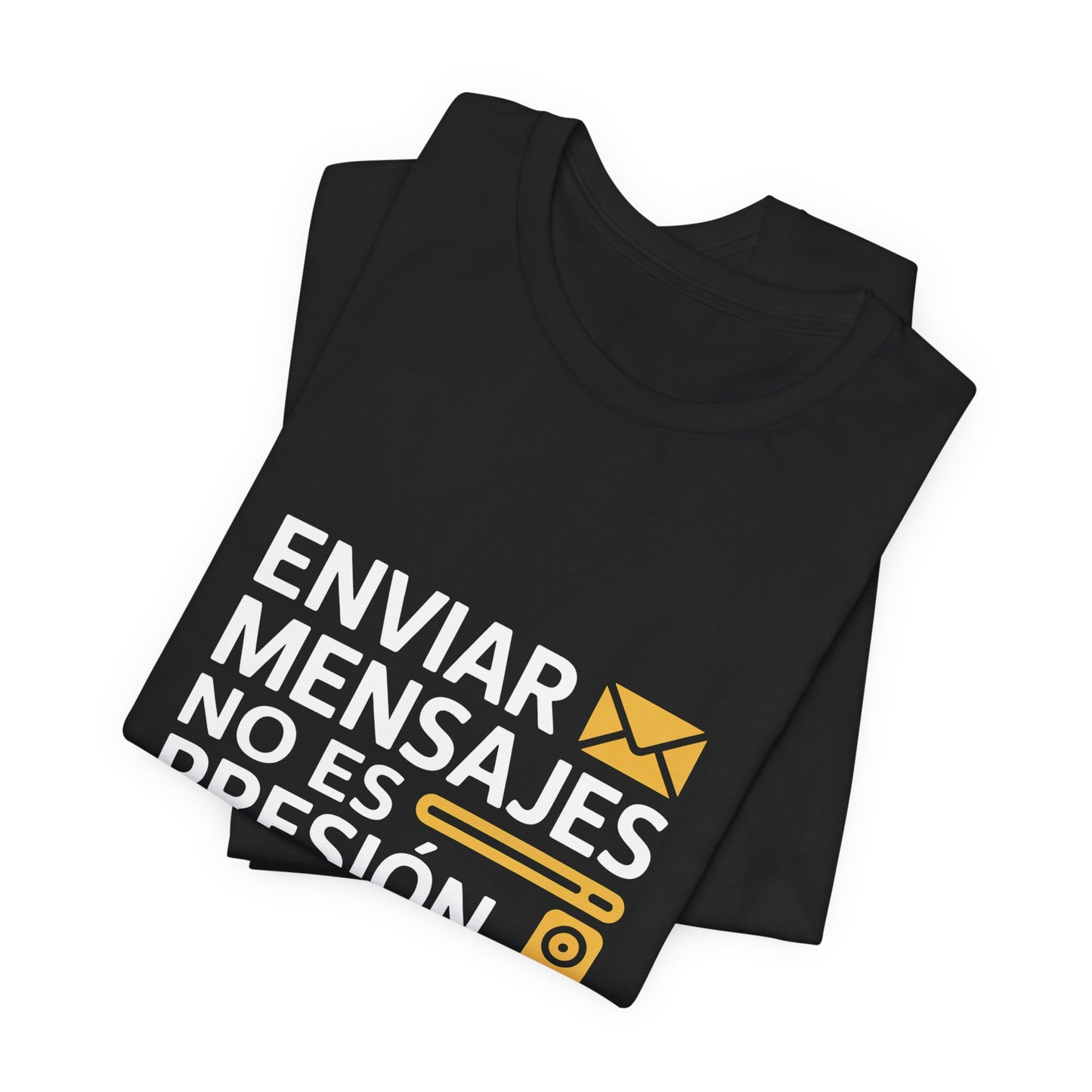 Sending Messages Isn’t Pressure — It’s Presence. Tee | Marketing Quote Shirt