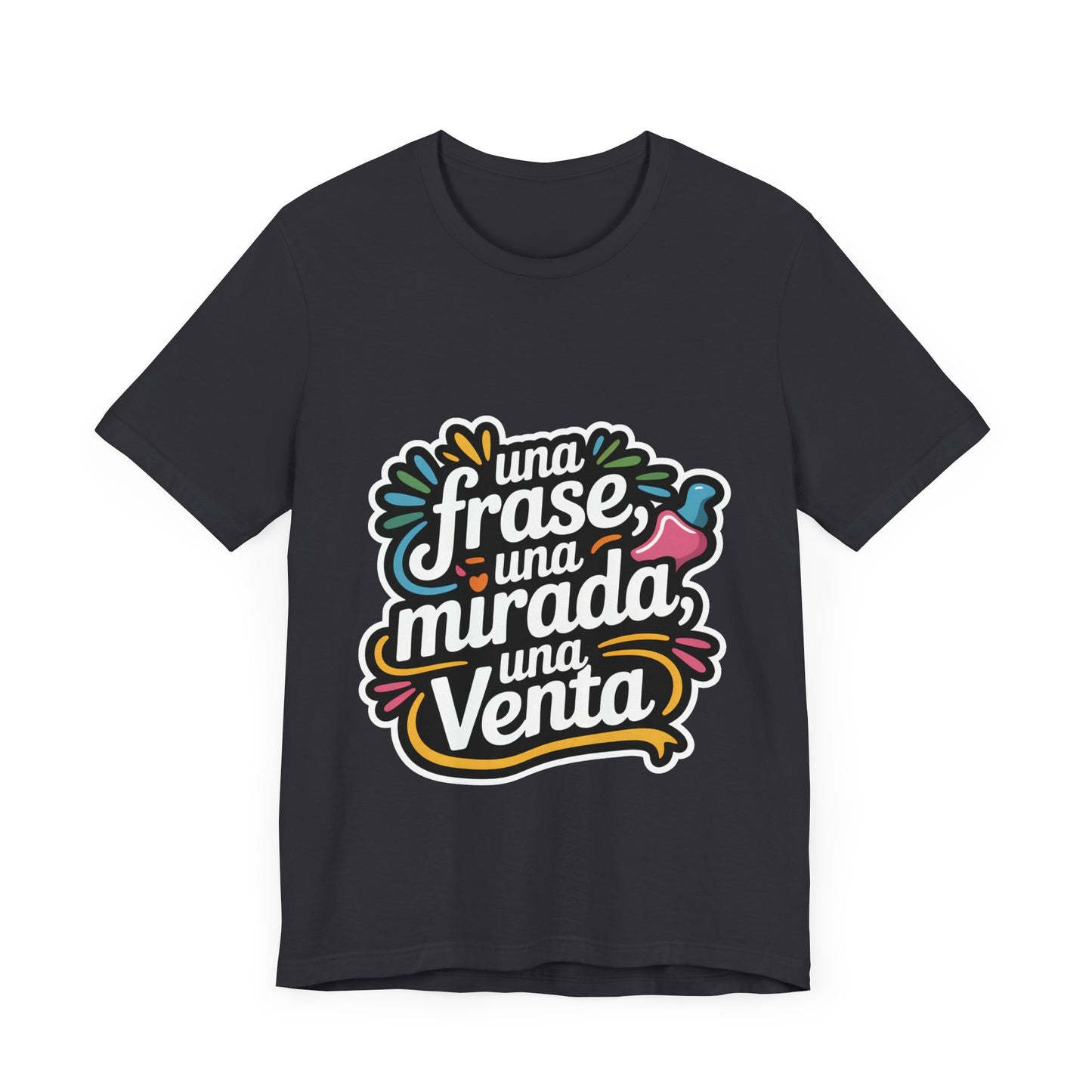The Power Phrase Tee – One Look, One Sale.