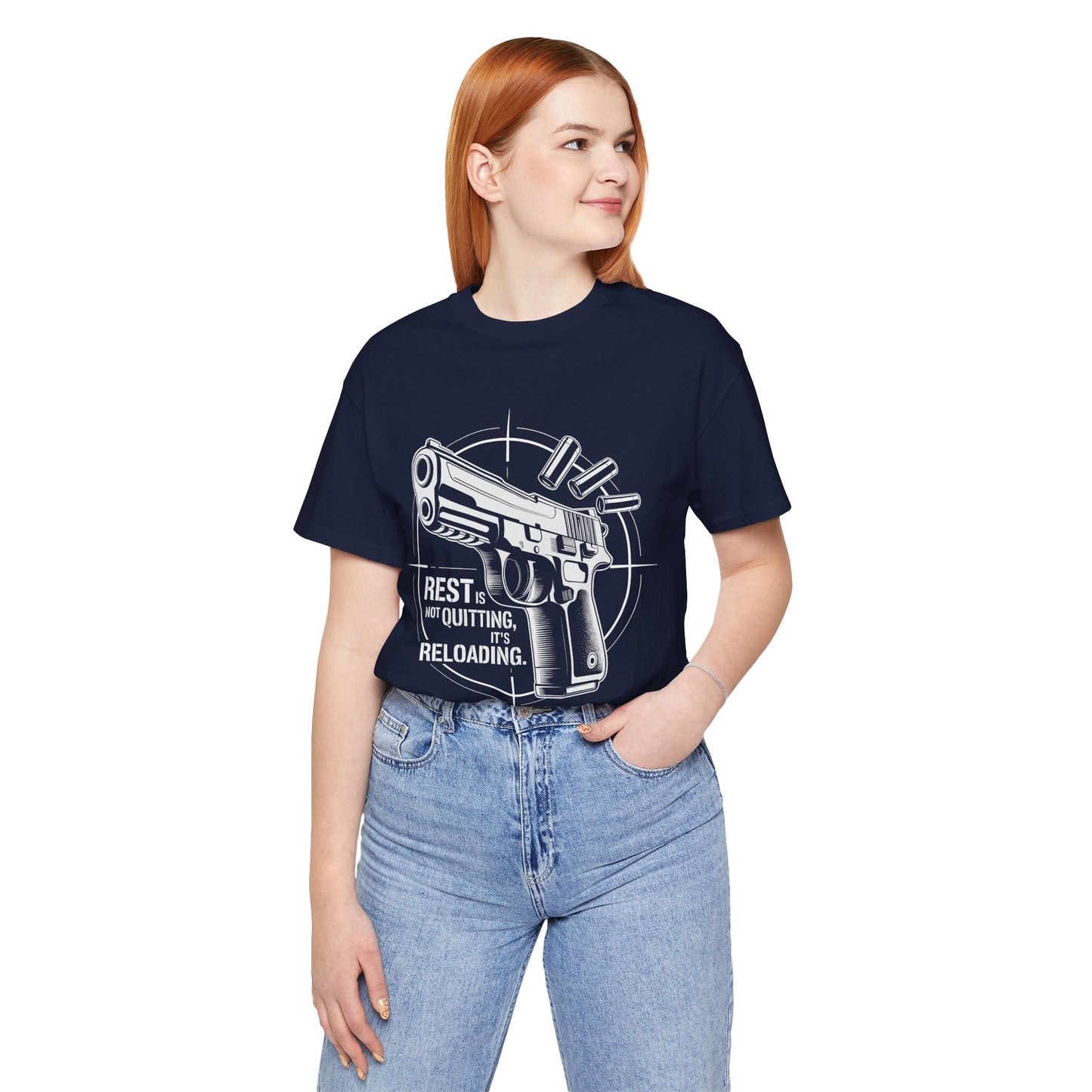 Reload Mode Tee – Rest Is Not Quitting | Mindset Collection