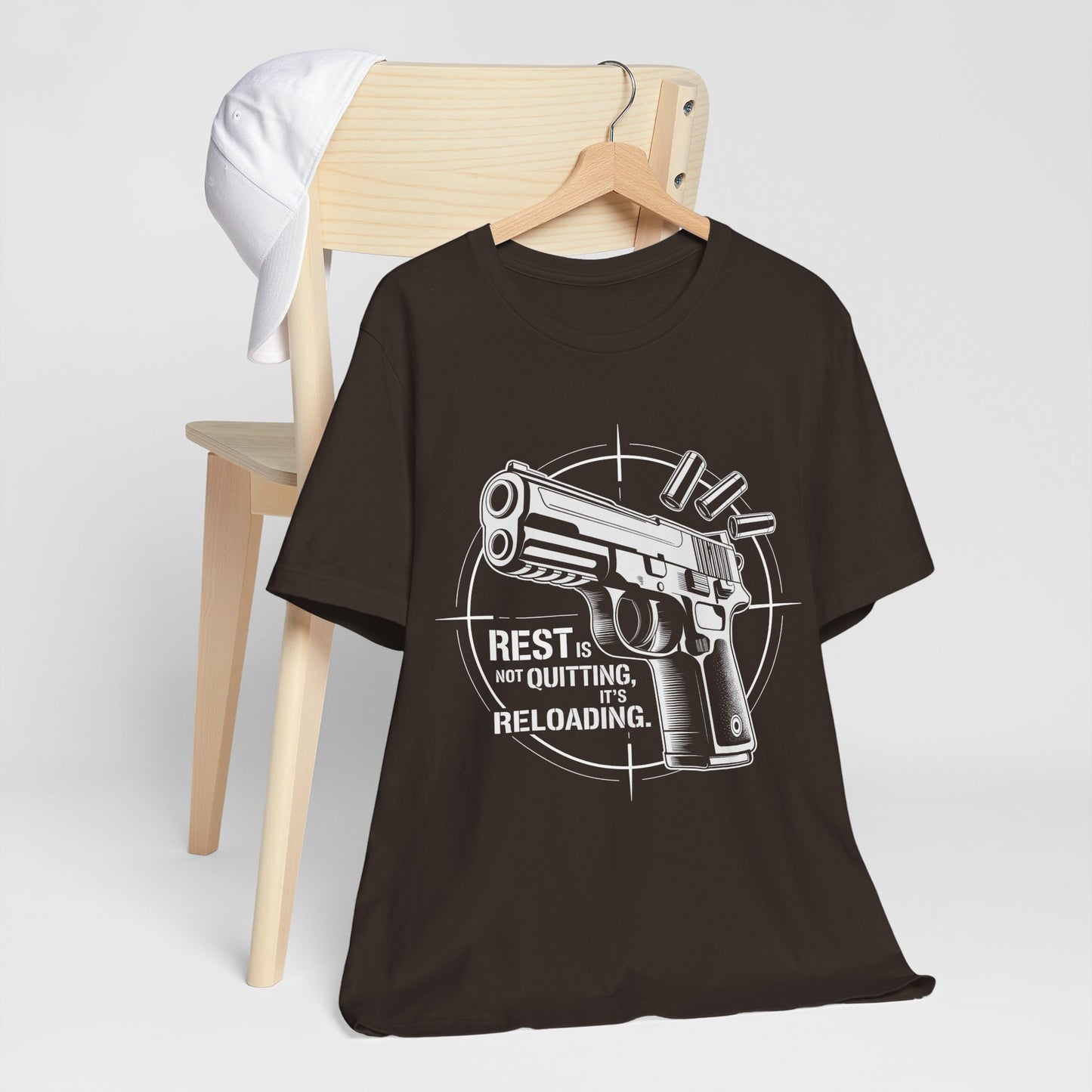Reload Mode Tee – Rest Is Not Quitting | Mindset Collection