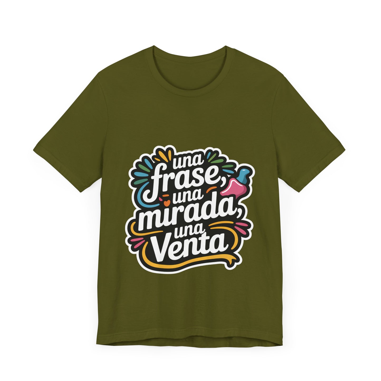 The Power Phrase Tee – One Look, One Sale.