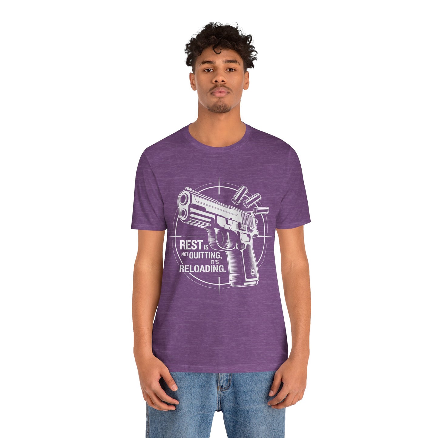 Reload Mode Tee – Rest Is Not Quitting | Mindset Collection